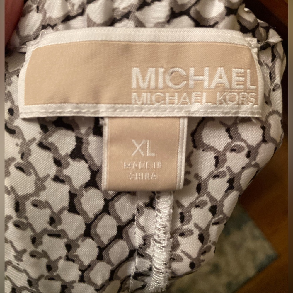 Michael Michael Kors Python Snakeskin Print Draws… - image 7